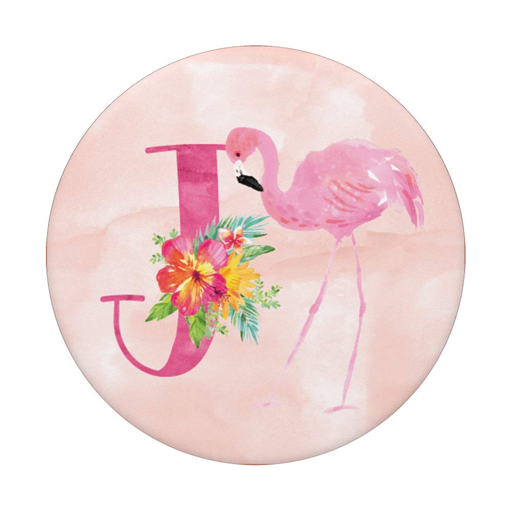 Amazon.com: Flamingo Tropical Summer Pink Monogram Name Initial